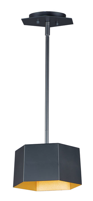 Maxim 30331BKGLD Honeycomb LED Mini Pendant, Black / Gold Main Image.jpg