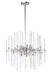 Maxim 38405CLPN Divine Eight Light Chandelier, Polished Nickel Main Image.jpg