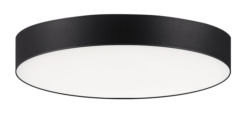Maxim 57660WTBK Trim LED Flush Mount, Black Main Image.jpg