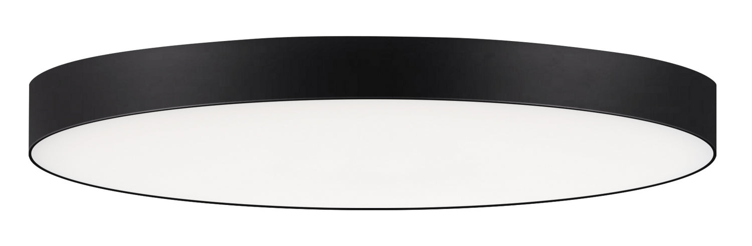 Maxim 57663WTBK Trim LED Flush Mount, Black Main Image.jpg