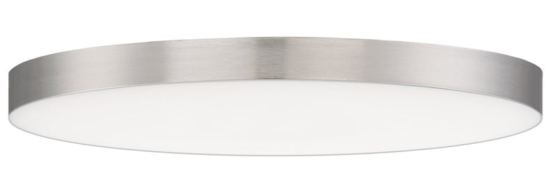 Maxim 57664WTSN Trim LED Flush Mount, Satin Nickel Main Image.jpg