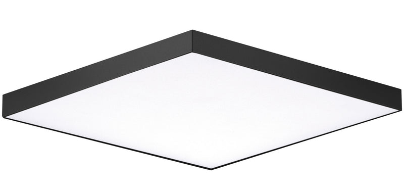 Maxim 57669WTBK Trim LED Flush Mount, Black Main Image.jpg