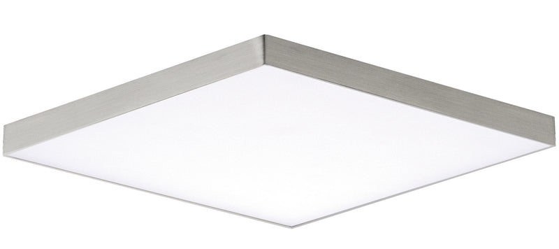 Maxim 57669WTSN Trim LED Flush Mount, Satin Nickel Main Image.jpg