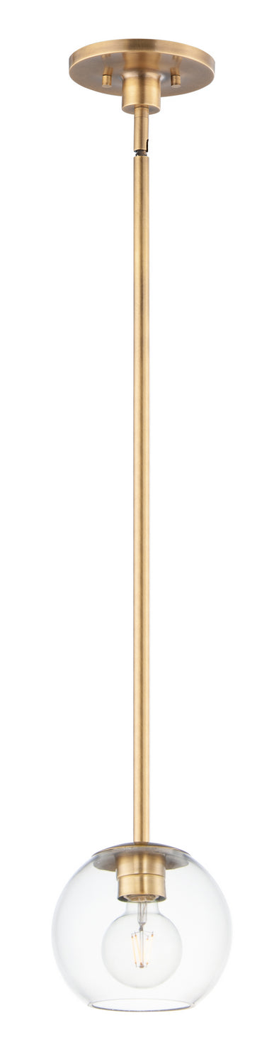 Maxim 98410CLNAB Branch One Light Pendant, Natural Aged Brass Main Image.jpg