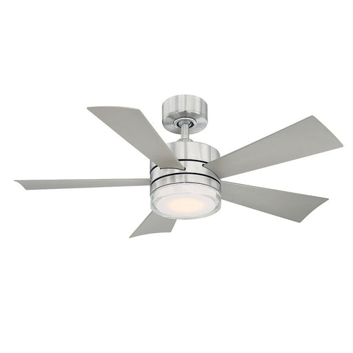 Modern Forms Fans FR-W1801-42L-27-SS 42"Ceiling Fan, Stainless Steel