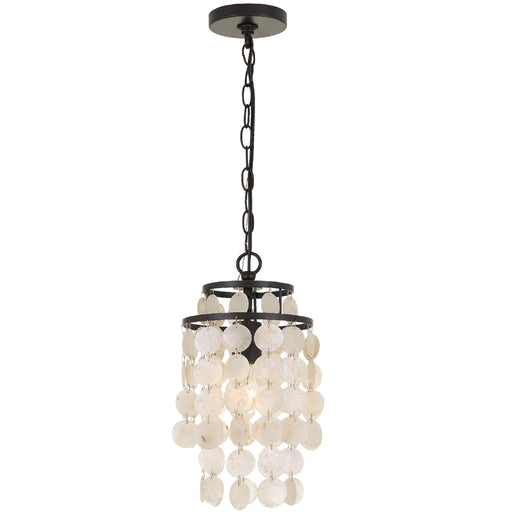 Crystorama BRI-3000-DB Brielle One Light Mini Chandelier Dark Bronze Alternate Image.jpg