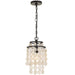 Crystorama BRI-3000-DB Brielle One Light Mini Chandelier Dark Bronze Alternate Image.jpg