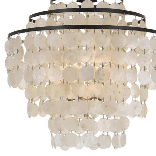 Crystorama BRI-3008-DB Brielle Four Light Chandelier Dark Bronze Alternate Image.jpg