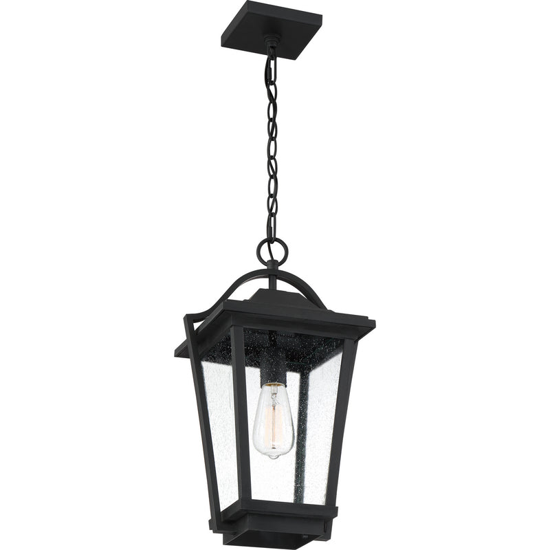 Quoizel DRS1911EK Darius One Light Outdoor Hanging Lantern, Earth Black Alternate Image 2.jpg