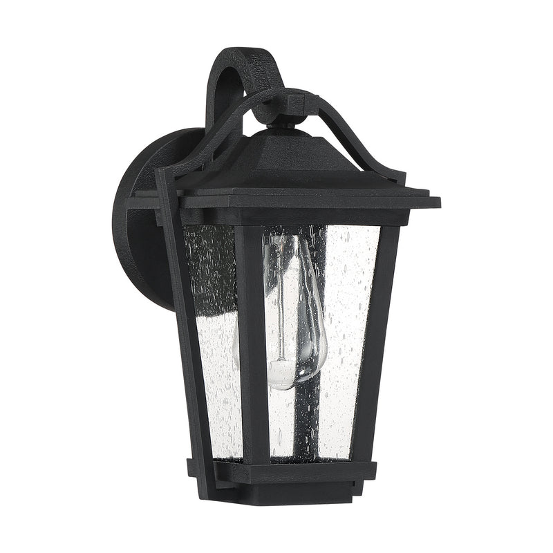 Quoizel DRS8407EK Darius One Light Outdoor Wall Lantern, Earth Black Alternate Image.jpg
