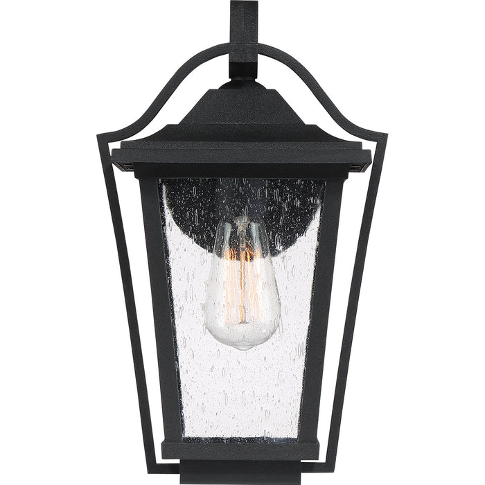 Quoizel DRS8409EK Darius One Light Outdoor Wall Lantern, Earth Black Alternate Image 2.jpg