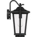 Quoizel DRS8411EK Darius One Light Outdoor Wall Lantern, Earth Black Alternate Image 3.jpg