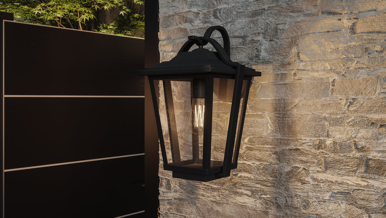 Quoizel DRS8411EK Darius One Light Outdoor Wall Lantern, Earth Black Alternate Image.jpg