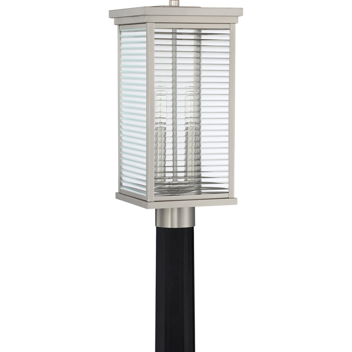 Quoizel GAR9008SS Gardner Two Light Outdoor Post Mount, Stainless Steel Alternate Image.jpg