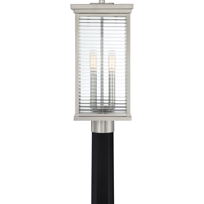 Quoizel GAR9008SS Gardner Two Light Outdoor Post Mount, Stainless Steel Alternate Image 3.jpg