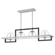 Quoizel KAN440EK Kane Four Light Island Chandelier, Earth Black Alternate Image.jpg