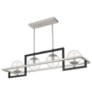 Quoizel KAN440EK Kane Four Light Island Chandelier, Earth Black Alternate Image 3.jpg