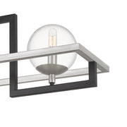 Quoizel KAN440EK Kane Four Light Island Chandelier, Earth Black Alternate Image 4.jpg