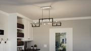 Quoizel KAN440EK Kane Four Light Island Chandelier, Earth Black Alternate Image.jpg