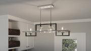 Quoizel KAN440EK Kane Four Light Island Chandelier, Earth Black Alternate Image 6.jpg