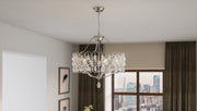 Quoizel LUL5022C Lulu Five Light Chandelier, Polished Chrome Alternate Image 2.jpg
