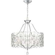 Quoizel LUL5022C Lulu Five Light Chandelier, Polished Chrome Main Image.jpg
