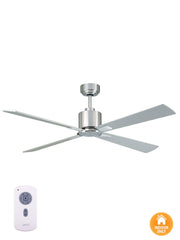 Lucci Air 210520010 Climate 52" Ceiling Fan, Brushed Chrome and Silver Alternate Image 2.jpg