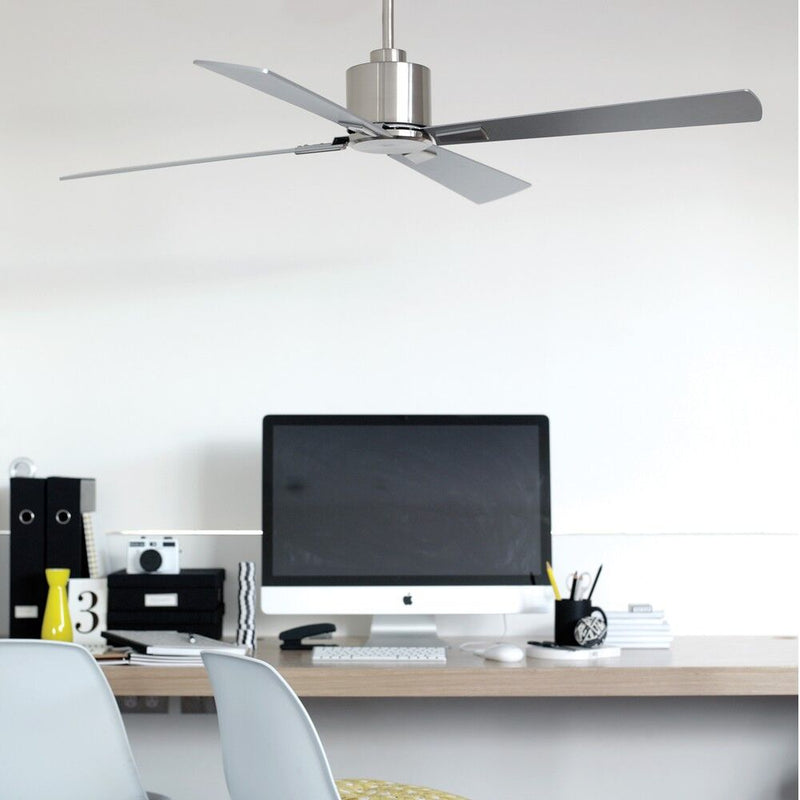 Lucci Air 210520010 Climate 52" Ceiling Fan, Brushed Chrome and Silver Alternate Image.jpg