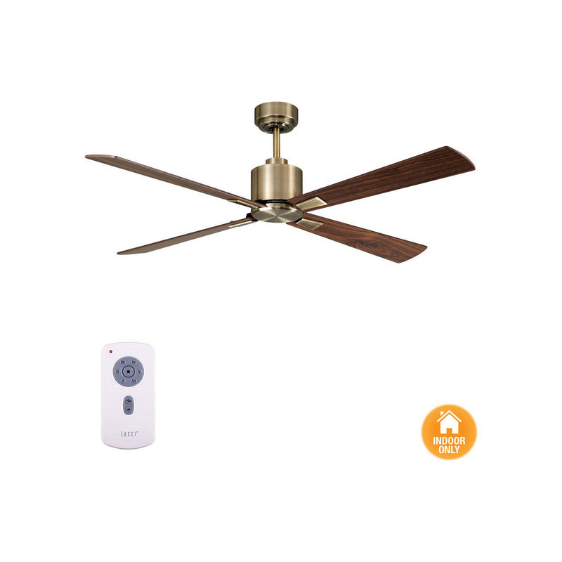 Lucci Air 210522010 Climate 52" Ceiling Fan, Antique Brass and Walnut Alternate Image.jpg