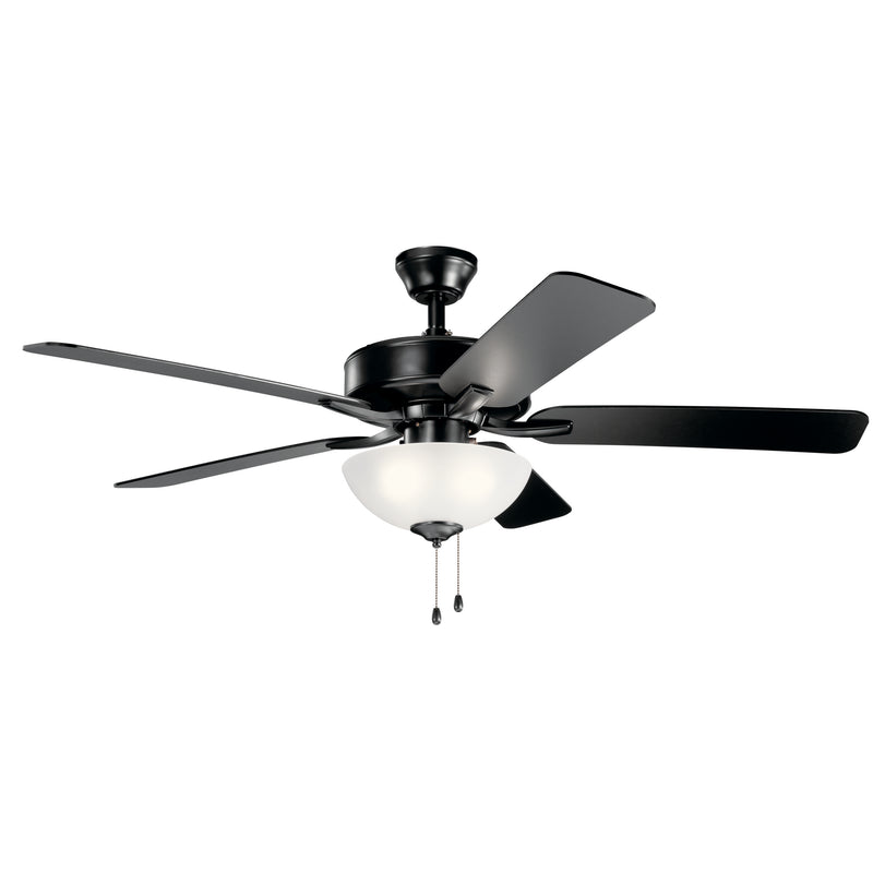 Kichler 330017SBK 52"Ceiling Fan, Satin Black