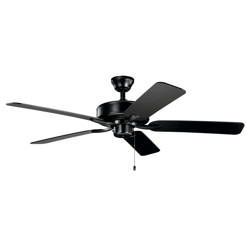 Kichler 330018SBK 52"Ceiling Fan, Satin Black