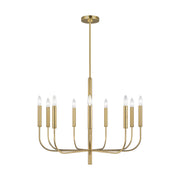Visual Comfort Studio EC1009BBS Brianna Nine Light Chandelier, Burnished Brass Alternate Image.jpg