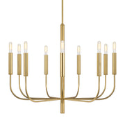Visual Comfort Studio EC1009BBS Brianna Nine Light Chandelier, Burnished Brass Alternate Image.jpg
