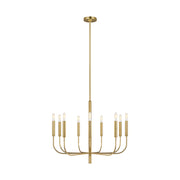 Visual Comfort Studio EC1009BBS Brianna Nine Light Chandelier, Burnished Brass Main Image.jpg