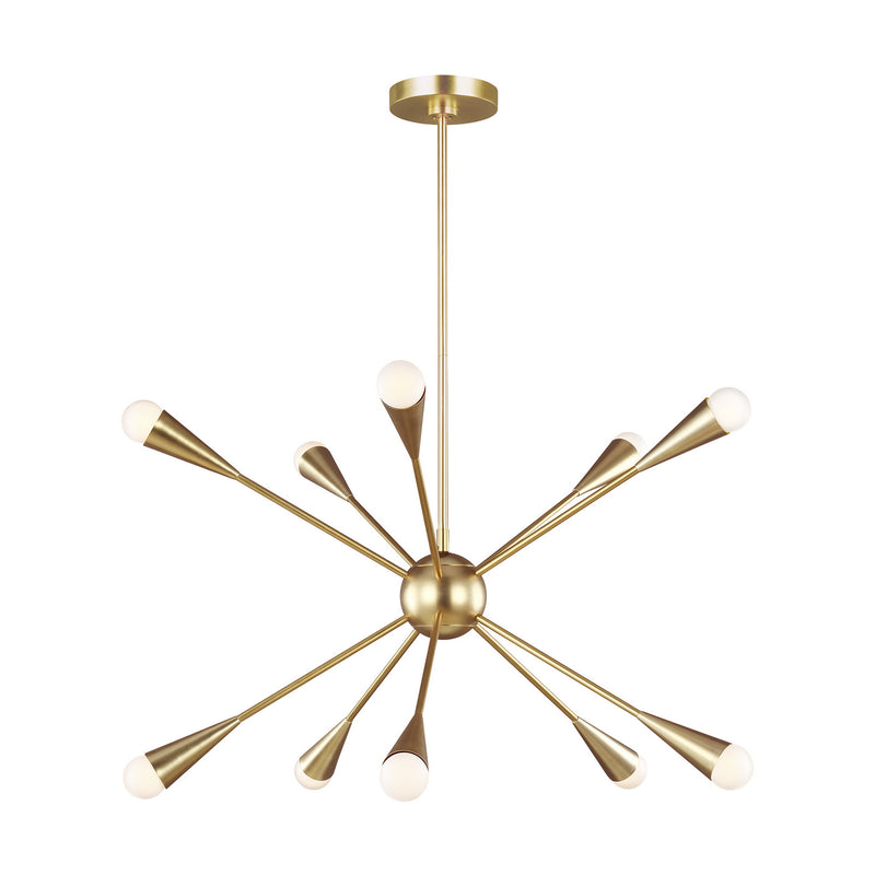 Visual Comfort Studio EC10310BBS Jax Ten Light Chandelier, Burnished Brass Main Image.jpg