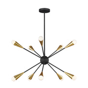 Visual Comfort Studio EC10310MBK Jax Ten Light Chandelier, Midnight Black Main Image.jpg