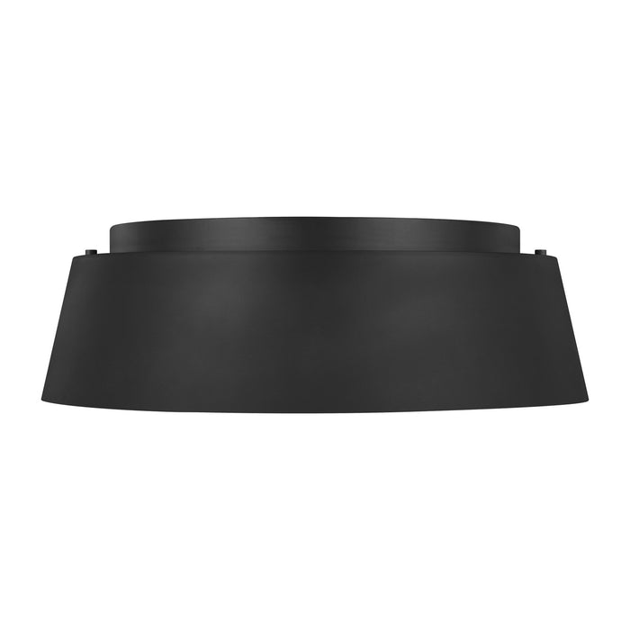 Visual Comfort Studio EF1003MBK Asher Three Light Flush Mount, Midnight Black Main Image.jpg