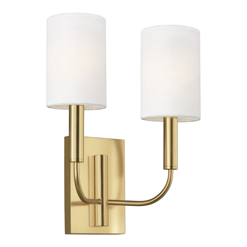 Visual Comfort Studio EW1002BBS Brianna Two Light Wall Sconce, Burnished Brass Alternate Image.jpg