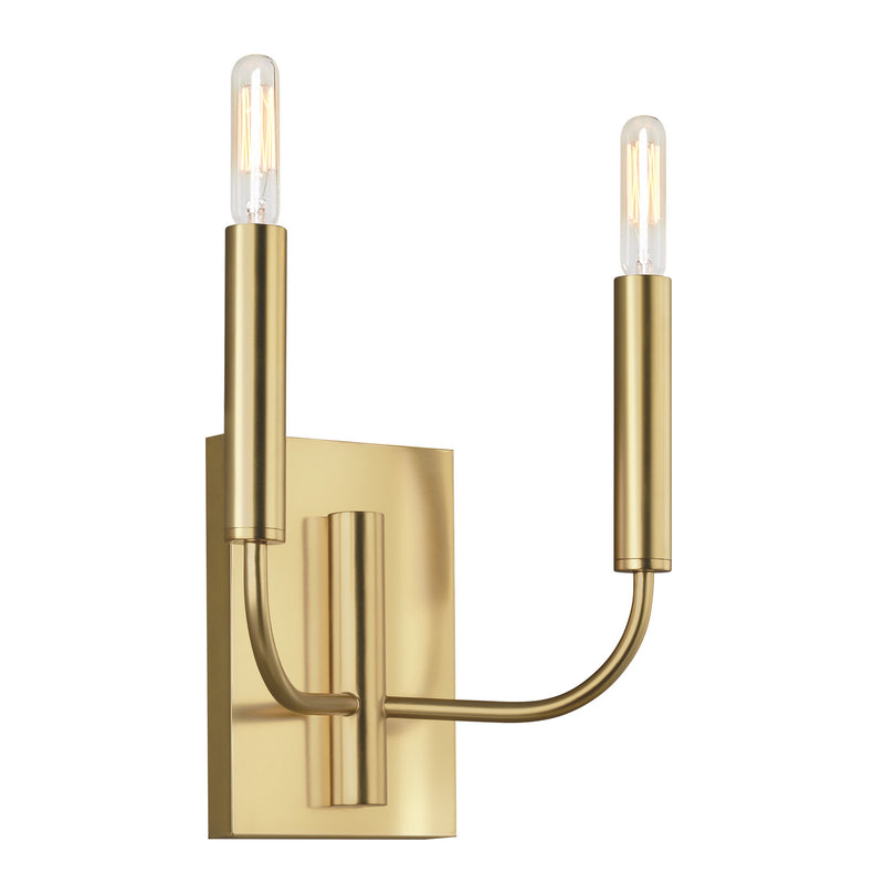 Visual Comfort Studio EW1002BBS Brianna Two Light Wall Sconce, Burnished Brass Main Image.jpg