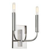 Visual Comfort Studio EW1002PN Brianna Two Light Wall Sconce, Polished Nickel Main Image.jpg