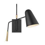 Visual Comfort Studio EW1041MBK Simon One Light Wall Sconce, Midnight Black Alternate Image.jpg