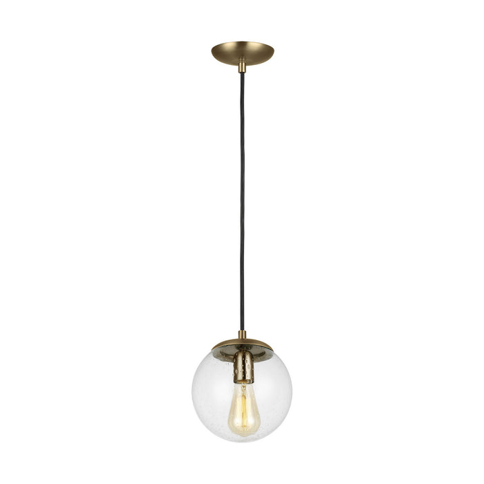 Visual Comfort Studio 6501801EN7-848 Leo - Hanging Globe One Light Pendant, Satin Brass Main Image.jpg