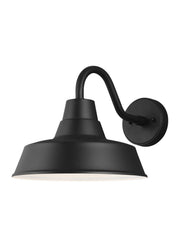 Visual Comfort Studio 8637401-12/T Barn Light One Light Outdoor Wall Lantern, Black Main Image.jpg