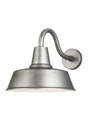 Visual Comfort Studio 8737401-57/T Barn Light One Light Outdoor Wall Lantern, Weathered Pewter Main Image.jpg
