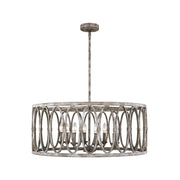 Visual Comfort Studio F3351/8DA Patrice Eight Light Handing Shade, Deep Abyss Main Image.jpg