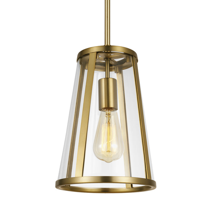 Visual Comfort Studio P1287BBS Harrow One Light Pendant, Burnished Brass Alternate Image 2.jpg