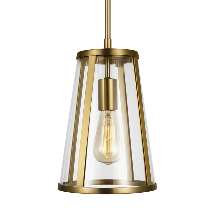 Visual Comfort Studio P1287BBS Harrow One Light Pendant, Burnished Brass Alternate Image 3.jpg