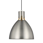 Visual Comfort Studio P1442SN-L1 Brynne LED Pendant, Satin Nickel Alternate Image.jpg