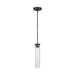 Visual Comfort Studio P1510DWK/SGM Angelo One Light Pendant, Distressed Weathered Oak / Slate Grey Metal Main Image.jpg