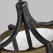 Visual Comfort Studio P1511DWK/SGM Angelo One Light Pendant, Distressed Weathered Oak / Slate Grey Metal Alternate Image 3.jpg